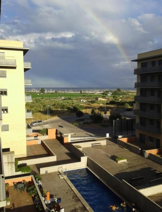 Apartamento Con Piscina ,Parking Y Aire Acondicionado Sant Carlos de la Ràpita 外观 照片