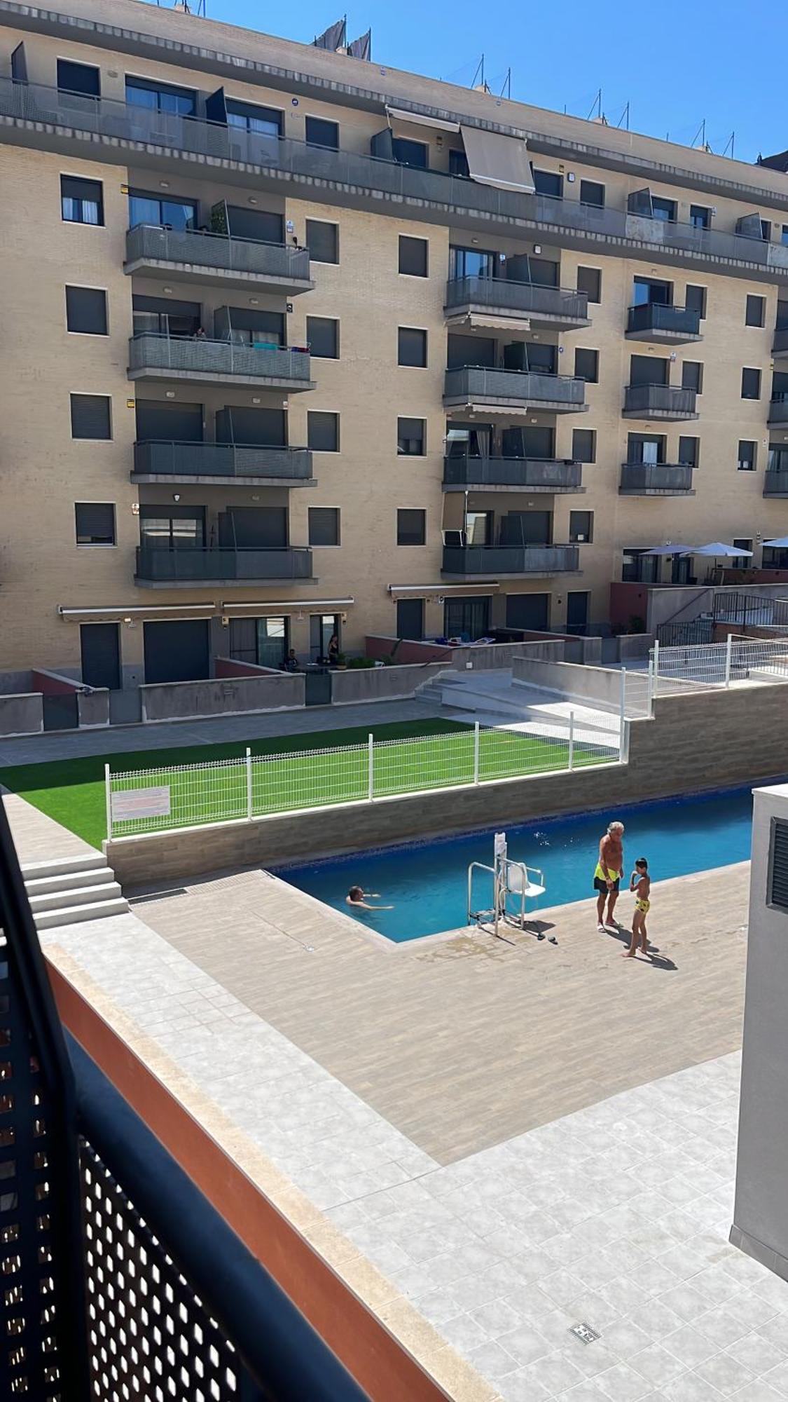 Apartamento Con Piscina ,Parking Y Aire Acondicionado Sant Carlos de la Ràpita 外观 照片